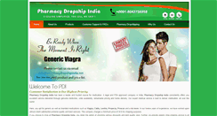 Desktop Screenshot of pharmacydropshipindia.com